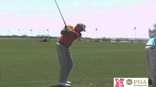 Steve Stricker Golf Swing in Slow Motion [upl. by Elatnahs]