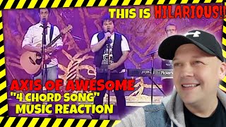 Axis Of Awesome  4 CHORDS   Reaction   UK REACTOR  REACTION [upl. by Livvy277]