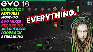 Audient EVO 16 Audio Interface  EVERYTHING YOU WANT TO KNOW 🔥 [upl. by Dael]