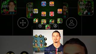 IBRAHIMOVIC BEST ELEVEN SELECTION👌💯 [upl. by Shepp665]