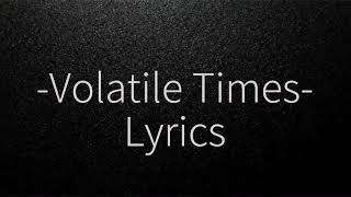 Volatile Times IAMX  Lyrics [upl. by Stets]