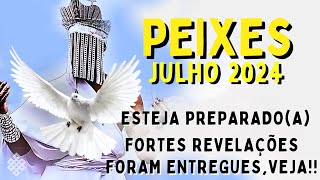 PEIXES Julho 2024 ♓ VOCÊ NÃO VAI ACREDITAR😱 TE CONTO TUDO FORTES REVELAÇÕES🎭🚨 PENSAM QUE TE ENGANAM [upl. by Novyart]