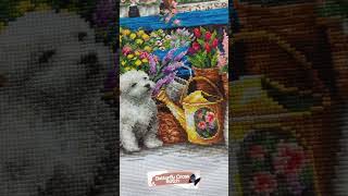 Kwiaciarnia butterflycrossstitch haftkrzyzykowy crossstitch hafciarski [upl. by Euqenimod135]