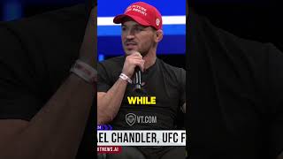 Michael Chandler Says quotI Think Conors Voting for Kamala Harrisquot [upl. by Mccahill705]