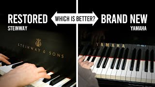 Restored Steinway vs New Yamaha Which One is Worth it [upl. by Eelyah]