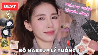 BỘ MAKEUP BÌNH DÂN LÝ TƯỞNG CHO NGƯỜI MỚI Món makeup đáng mua nhất 2024 [upl. by Aritak328]