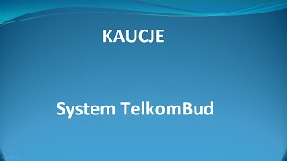 Program do rozliczania kaucji Ewidencja kaucji [upl. by Abbotsun]