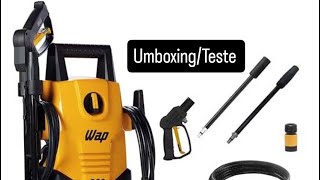 UmboxingTeste  Lava Jato WAP Eco Fit 2200  1500 PSI Pressão máxima [upl. by Eytak]