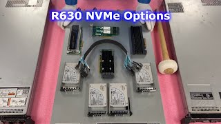 Dell PowerEdge R630 Server  NVMe SSDs Overview  Install Tips  How to Configure  M2  U2  PCIe [upl. by Neffets730]