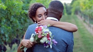 Our Rustic Barn Wedding  Alyssa amp Sudan [upl. by Enelym]