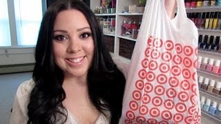 Target Haul Drugstore Makeup Spring 2013 [upl. by Hahnert]