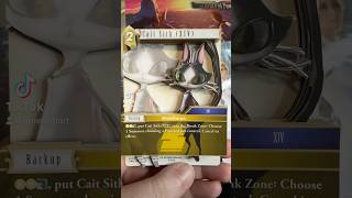 A 3D Shadowbox Card of Cait Sith XIV version [upl. by Galan257]