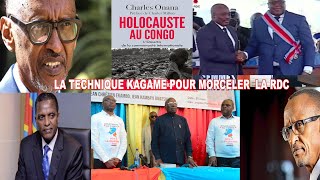 Charles ONANA DÉVOILE LA TECHNIQUE KAGAME AUX ÉTUDIANTS DE LIFASIC POUR MORCELER LA RDC [upl. by Oibirot]