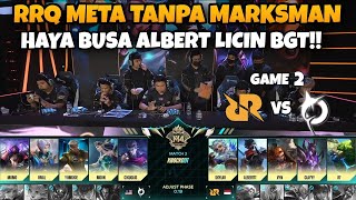 RRQ META TANPA MARKSMAN  RRQ VS TODAK GAME 2 M4 MLBB WORLD CHAMPIONSHIP [upl. by Adile843]