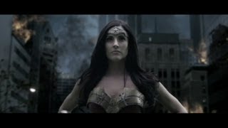 Viral Wonder Woman Video Shows She Has an Audience [upl. by Hynda]