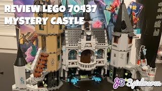 Review LEGO Hidden Side 70437 Mystery Castle [upl. by Ecertak]