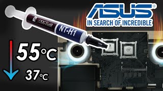 ASUS Vivobook Pro NEW THERMAL PASTE 🌡 AMAZING RESULT 🤯 [upl. by Lois28]