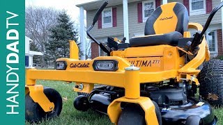 Cub Cadet ULTIMA ZT1 Zero Turn Mower FIRST RIDE [upl. by Htide603]