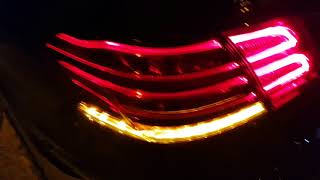 Faulty  Flickering tail light w212 facelift Eclass [upl. by Thorlie]