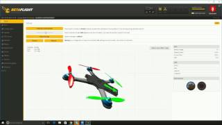 Eachine Wizard X220 How to Configure BetaFlight After Flashing Flight Controller Firmware F3 [upl. by Akirdnwahs]