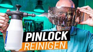 So REINIGT man ein PINLOCK Visier [upl. by Atiuqcaj]