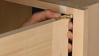 How to Install Offset Knife Hinges [upl. by Genny]