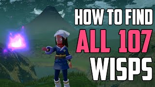 How to Find All 107 Wisps  Pokémon Legends Arceus [upl. by Nednal678]