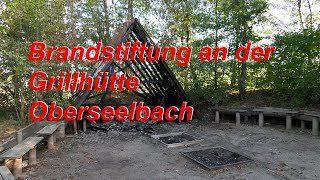 Brand einer Grillhütte in Niedernhausen  Oberseelbach [upl. by Rehnberg212]