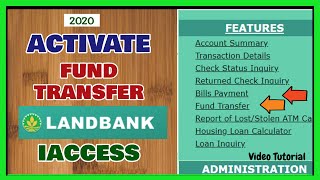 Landbank Fund Transfer Activation  Unable to Transfer No need to go to Landbank Branch [upl. by Bartko]