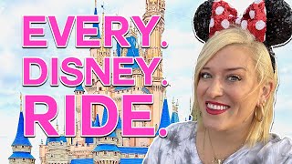 EVERY Disney World Ride In ONE DAY Magic Kingdom  Ride amp Rank Challenge [upl. by Nodlehs]