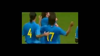 Golazo de bolea de MESSI messi [upl. by Ylliw]