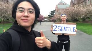 Hitchhiking from Vancouver to Seattle [upl. by Gilburt]