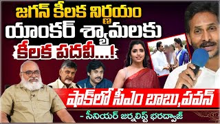 Jagan Gives Key Role Anchor Syamala  AP News  Red Tv Telugu [upl. by Aubrey]