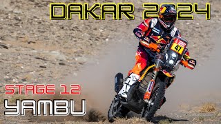 DAKAR 2024 RECAP STAGE 12 TAPPA 12 THE LAST ONE [upl. by Maurili]