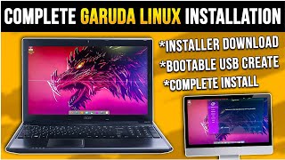 How to Install Garuda Linux On Any Windows PcLaptop 2024🌟Indian OS🤯Dual BootFull Install⚡ [upl. by Mercie]