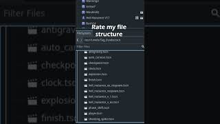 Worst File System in Godot godot godot4 games [upl. by Eimirej]