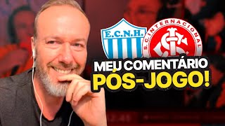 AGORA TUDO É GRENAL  O COMENTÁRIO DE FABIANO BALDASSO APÓS NOVO HAMBURGO 1 X 3 INTER [upl. by Kcir942]