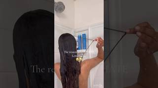 This is why you CAN’T have long nails if you have Long hair☝🏼😭 hair nails longnails haircare [upl. by Yesima]