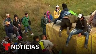 México y EEUU acuerdan deportación de migrantes a sus ciudades de origen  Noticias Telemundo [upl. by Mateya958]