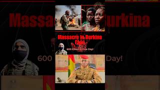 Jihadist Attack Kills 600 in Burkina Faso burkonafaso 60secondguru terrorism [upl. by Aidil449]