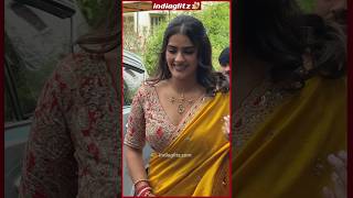 Actress Kavya Thapar Latest Photoshoot visuals kavyathapar vishwam ytshorts indiaglitztelugu [upl. by Iridissa]