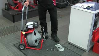 RIDGID K400 Drain Cleaning Machine upto 4quot upto 30m 28098 [upl. by Suiravaj]