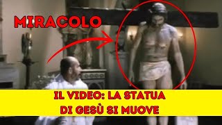 Vaticano Shock La Statua di Gesù crocifisso si muove durante la messa LE IMMAGINI ESCLUSIVE [upl. by Aigroeg168]