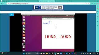 HURRDURR VIRUS RUN IN UBUNTU [upl. by Naitsabas]