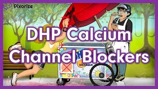 DHP Calcium Channel Blockers Mnemonic for NCLEX  Mechanism of Action Side Effects [upl. by Shanks]