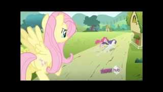 Fluttershy makes Pinkie and Rarity cry 1080p HD [upl. by Wailoo621]