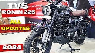 2024 New TVS Ronin 225 All Features and Review  Most Attractive And Powerful 🔥 Black Adition [upl. by Irab]