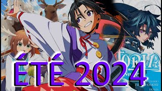 Animes dété 2024 Recommandation [upl. by Ives992]