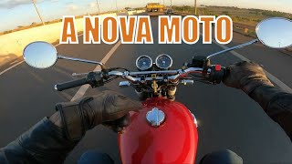 NOVA MOTO DO CANAL PROMETE SURPRESAS PORQUE VOU TROCAR A INTERCEPTOR 650 [upl. by Naziaf741]