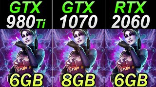 GTX 980 Ti Vs GTX 1070 Vs RTX 2060  1080p and 1440p Gaming Benchmarks [upl. by Packton]